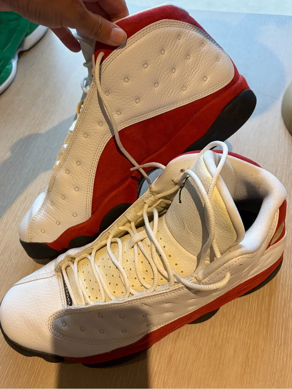 Air Jordan 13 retro cherry sneakers